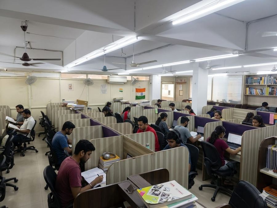 RO water purifier and water dispenser station — Achievers Library Paschim Vihar